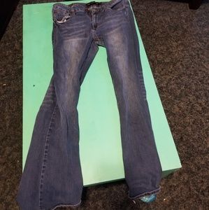 Boot cut jeans
